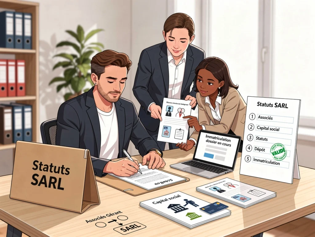 entreprise en statut SARL